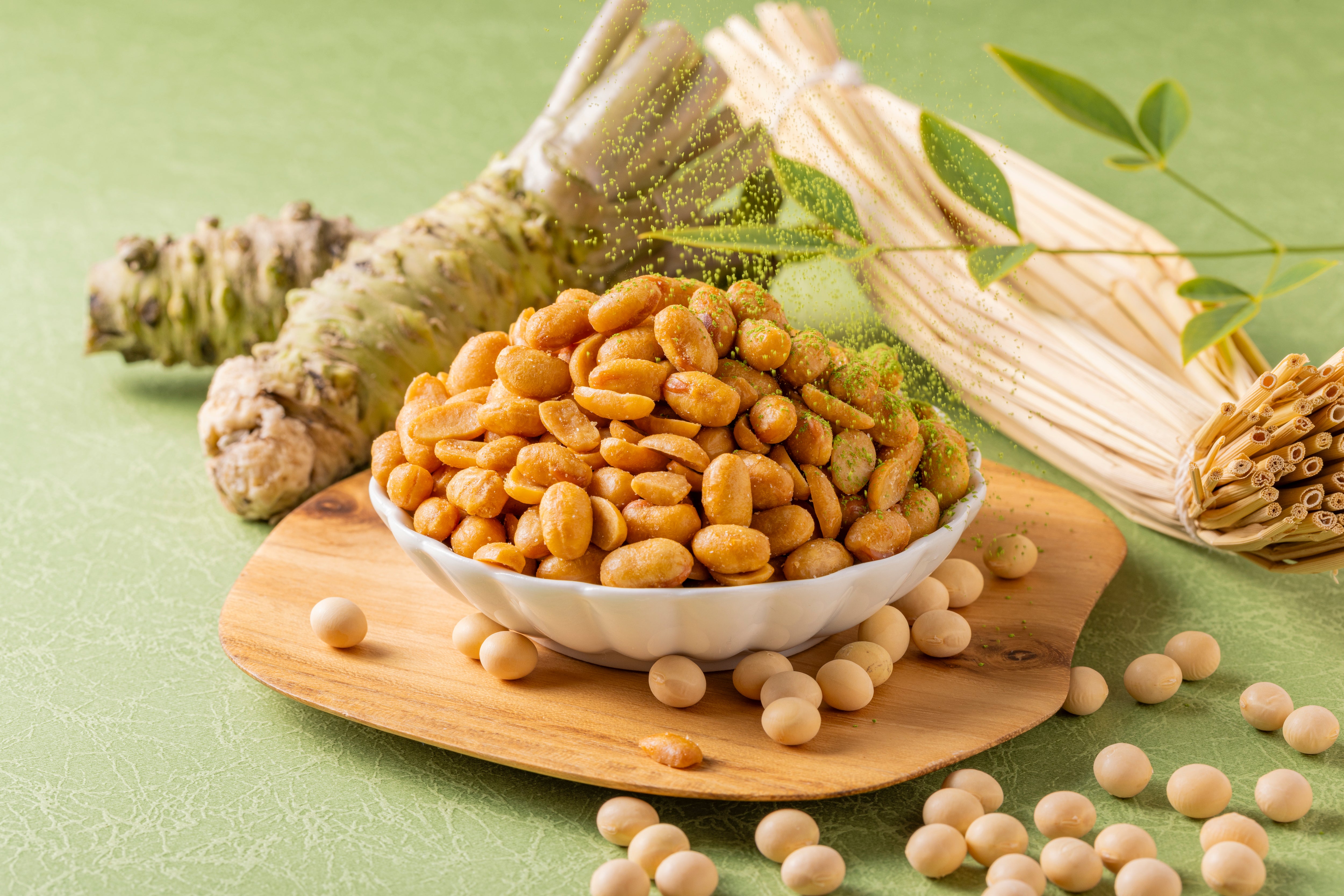 DRIED NATTO DIET SUPPORT BEANS - WASABI