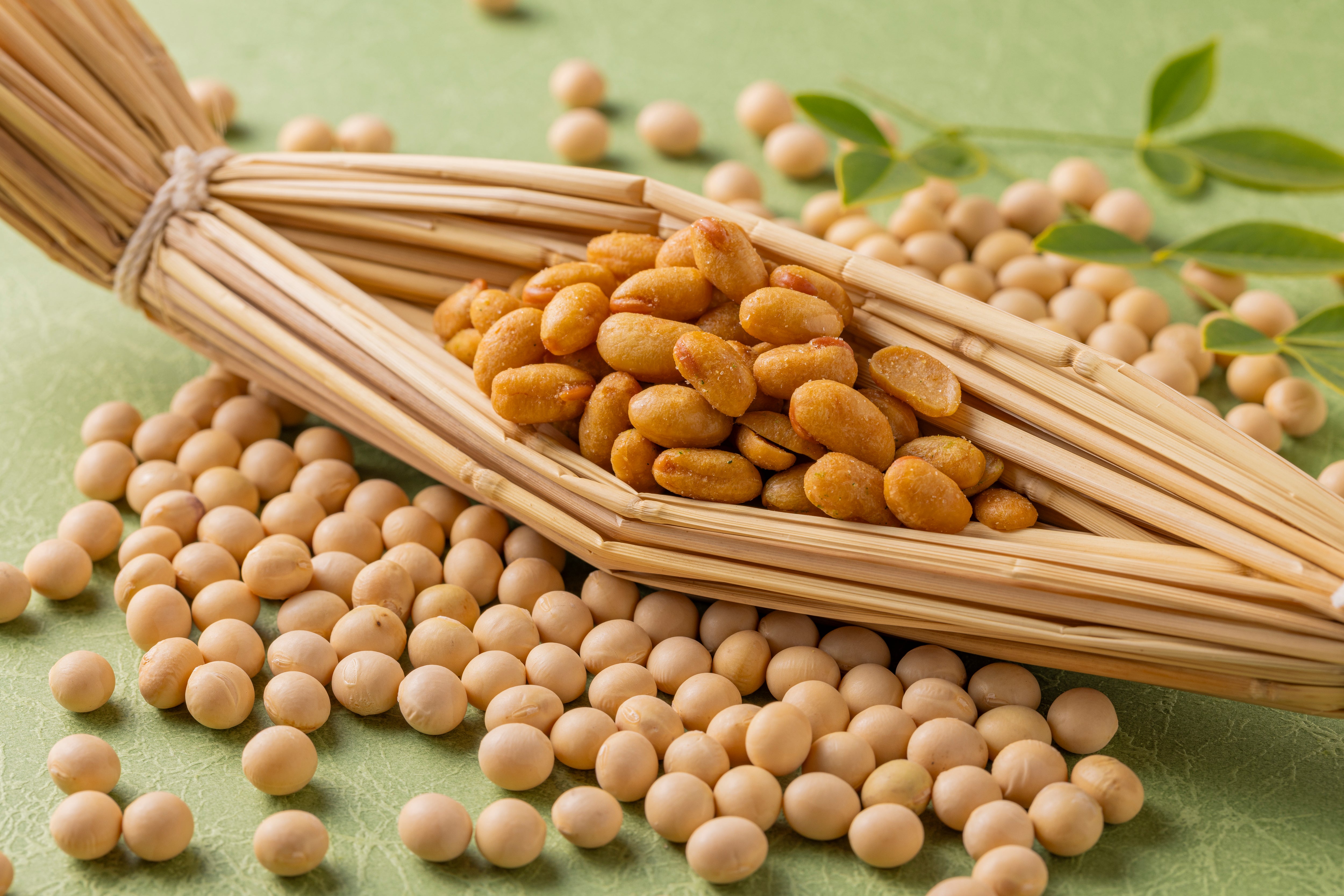 DRIED NATTO DIET SUPPORT BEANS - WASABI