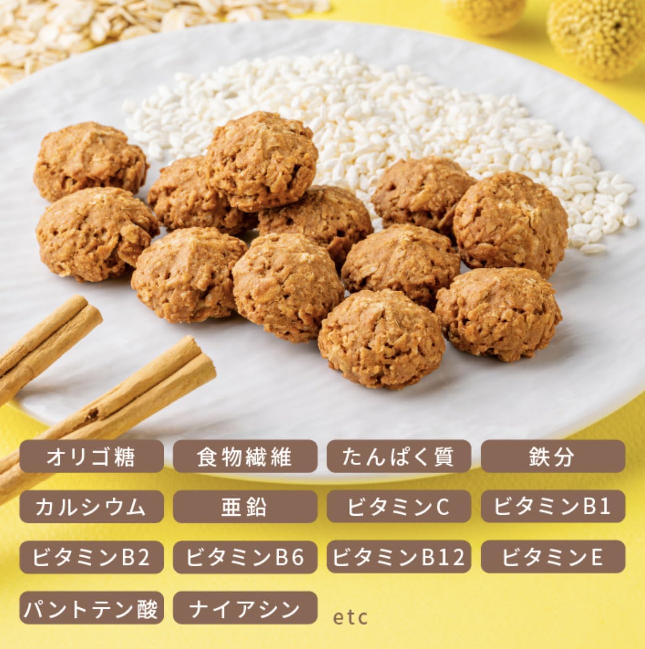 まるごと甘酒のオートミールクッキー-チョコデーツ-