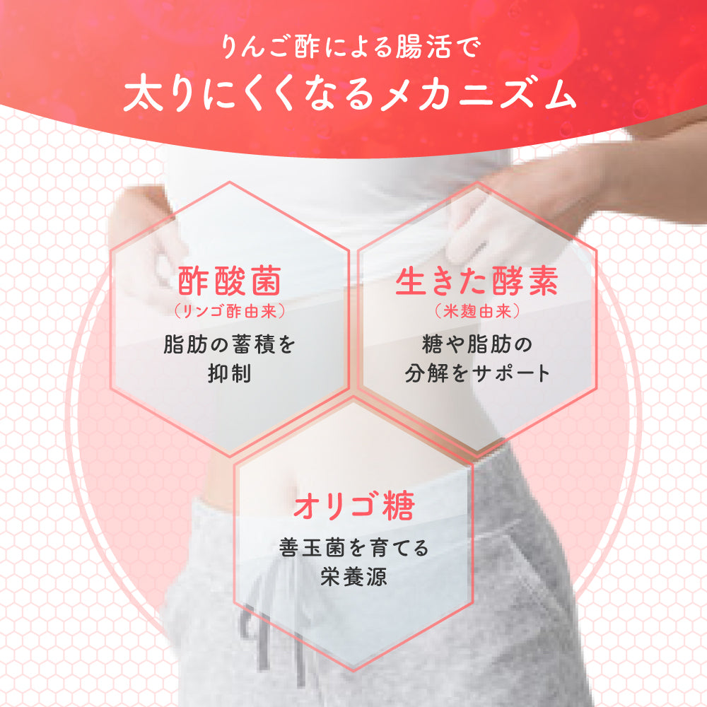 まるごと酵素の米麹純りんご酢（酵素ドリンク／フルーツ酢）